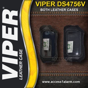Viper DS4 DS4756V LEATHER Remote Control Cases For Both Remotes 7756V 7656V - Picture 1 of 3
