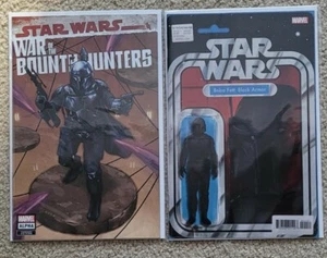 STAR WARS War of the Bounty Hunters ALPHA #1 Boba Fett Action Figure Variant Lot - Picture 1 of 2