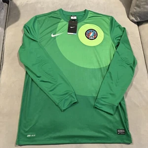 PERSONALIZZATA - NUOVA CON ETICHETTE - NIKE X GRATEFUL DEAD - Maglia Portiere Calcio Verde - Uomo Large - Foto 1 di 7