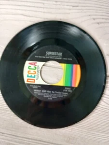 Superstar [Jesus Christ Superstar} by Murray Head Trinidad Decca Vinyl 45 - Picture 1 of 5