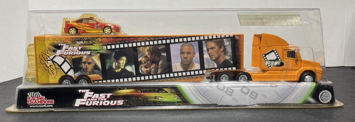 ミニカー FAST&FURIOUS Kenworth Transporter 1/64 Racing Champion 1/64 FAST & FURIOUS Kenworth Transporter Die