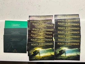 Rolex Submariner 16610 116610 Booklet Various Years 1992 - 2014 - Picture 1 of 2