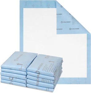 HALYARD* Premium Einweg-Unterlagen, 30" x 36" Chux Pads - Bett blau  - Bild 1 von 6