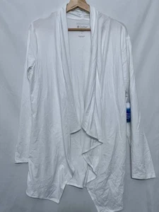 2510032 COOLIBAR 01263 Marietas Sun Wrap White Cardigan Sweater NWT - Picture 1 of 3