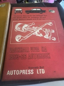 Autopress Vauxhall Viva HA Manual 63-66 - Picture 1 of 1