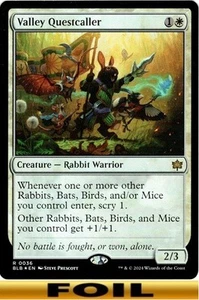 1x - Valley Questcaller - FOIL - Bloomburrow - NM MTG - Bild 1 von 1