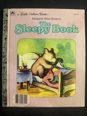 Vintage A Little Golden Book The Sleepy Book 301-51 #5421 - Imagem 1 de 4