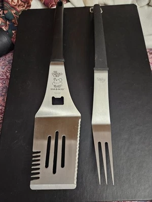 Pampered Chef Bar B Boss Grill Spatula & Grill Fork ** #2662 & #2693 ** - Image 1 of 3