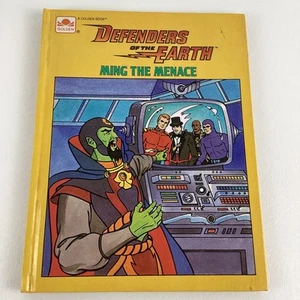 Defenders Of The Earth Hardcover Book Ming The Menace Flash Gordon Vintage 1986 - Imagen 1 de 7