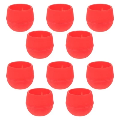  10 peças mini vaso de incandescência destacável planta suculenta de resina criativa - Imagem 1 de 4