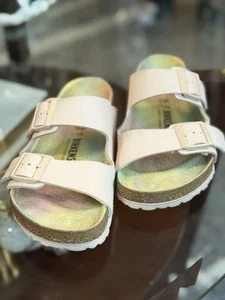 BIRKENSTOCK Arizona Earthy Vegan Ombre Light Pink SZ 36 - Picture 1 of 14