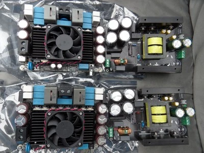 t-AMP wondom 1500W + LLC SMPS  Verstärker Endstufe Subwoofer 2 4 ohm heimkino pa - Bild 1 von 3