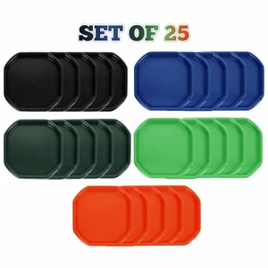 25 x kleine Rührschale Kunststoff Tuff Spot Spielschalen Kompost Zement 70cm x 70cm - Bild 1 von 24