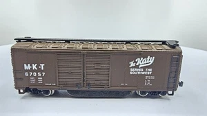 *READ N Scale Atlas? Austria Double Door Box Car The Katy MKT 67057 - Picture 1 of 12