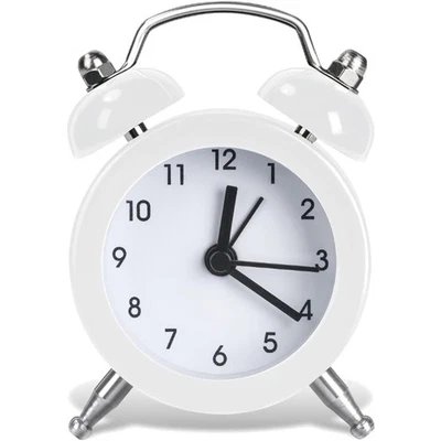 Vicloon Mini Retro-Wecker im Vintage-Stil für Schlafzimmer, batteriebetrieben - Bild 1 von 2