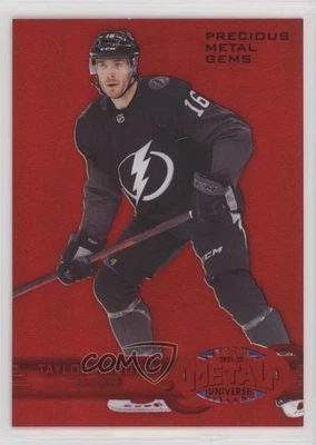 2021-22 Skybox Metal Universe 1997-98 Retro PMG Red /90 Taylor Raddysh Rookie RC - Image 1 of 2