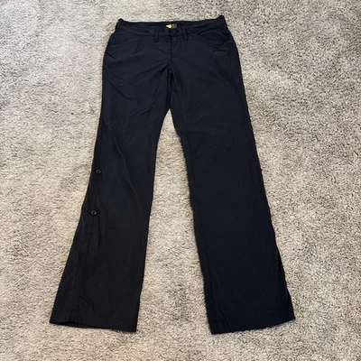 Eddie Bauer Travex Black Hiking Pants Size 4 Womens Freeshade UPF - Image 1 of 4
