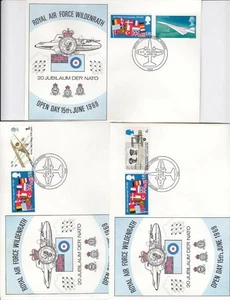 GB 1969 ROYAL AIR FORCE WILDENRATH OPEN DAY UNIQUE COVER WITH SG 791 794 784 769 - Picture 1 of 1