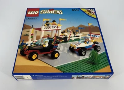 LEGO (6551) System Town: Checkered Flag 500 retirado vintage ciudad rara (usado) Foto 1 de 4