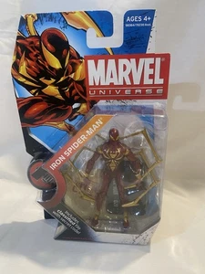 Marvel Universe Iron Spider-Man 3.75" 2009 Figure Series 2 # 021 New Sealed - Picture 1 of 4