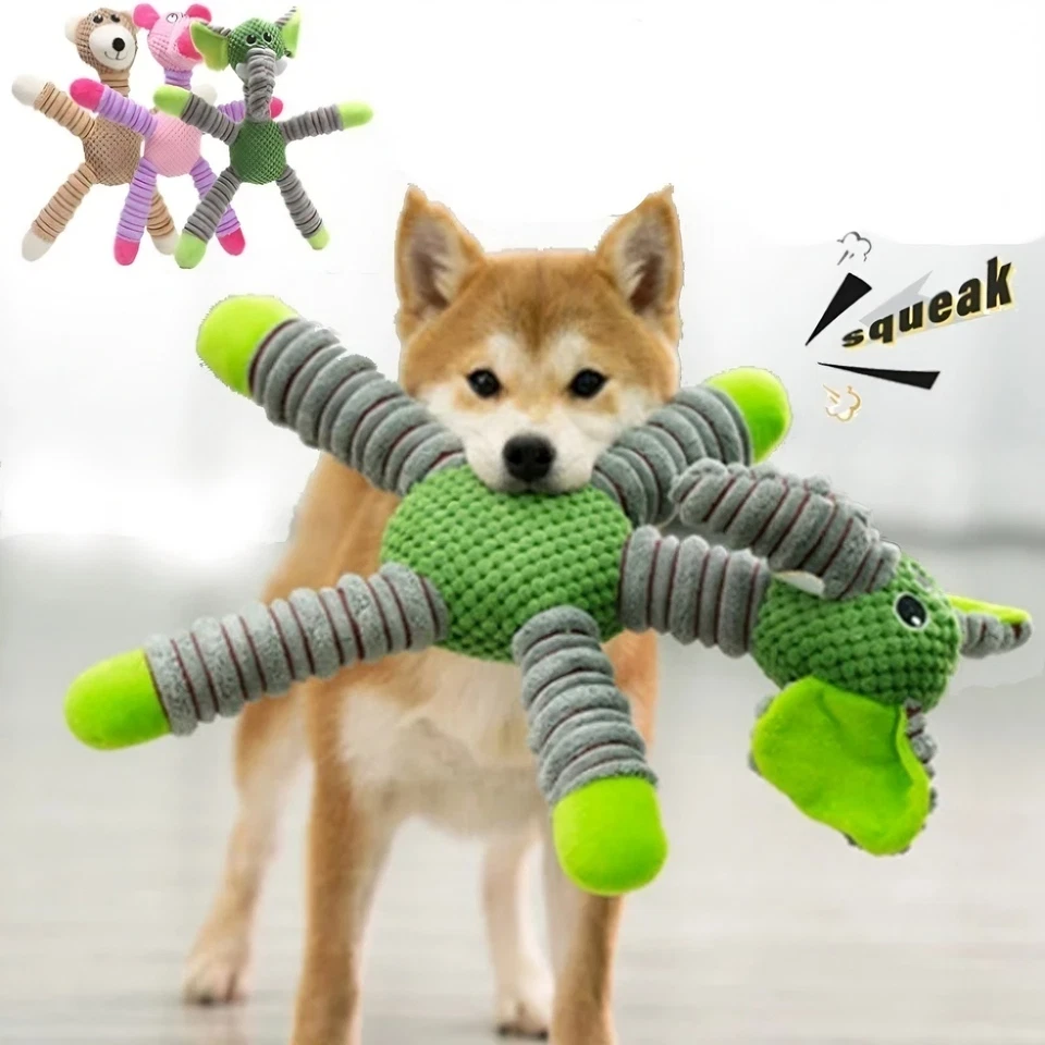 Unzerstörbares Großes Hundespielzeug Mit Geräuschen Training Der Backenzähne Neu - Bild 1 von 4