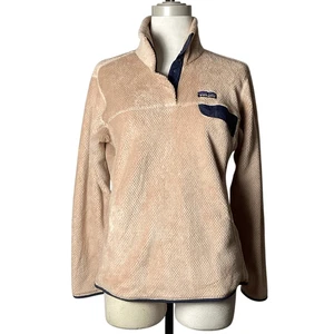 Patagonia Women's Re-Tool Snap-T Pullover Rosewater Fleece Women’s Large - Picture 1 of 10