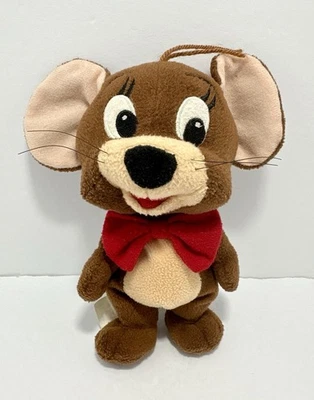 Bolso de frijoles de peluche Jerry Tom y Jerry Mouse 1998 Warner Bros Studio Store Foto 1 de 4
