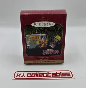 Hallmark Keepsake Ornament 1999 Scooby-Doo Tin Lunch Box Set  - Picture 1 of 5
