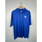 Knights Apparel University of Kentucky Men's Polo Size XL - Blue - UK Logo