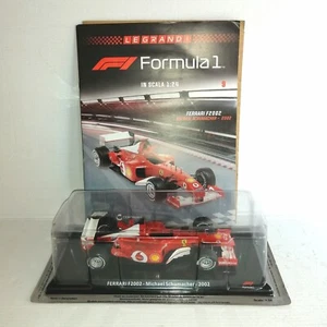 FERRARI F2002 MICHAEL SCHUMACHER CON FASCICOLO CENTAURIA SCALA 1/24 - Foto 1 di 3