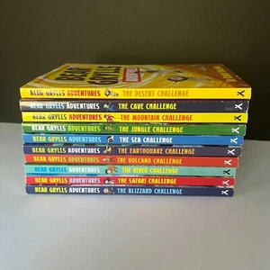 Bear Grylls Adventures Paperback Children's Book Set Lot of 10 Sea Desert Jungle - Picture 1 of 4