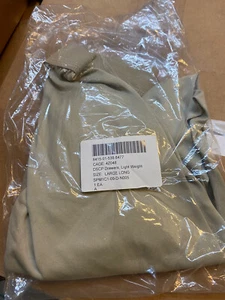 NWT U.S.ARMY ECWCS GEN III SILK WEIGHT LONG JOHN BOTTOMS LARGE LONG TAN - Picture 1 of 4