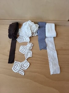 Stoffpaket, Spitze und Borde, Nähen, Handarbeit, Basteln, Neu - Bild 1 von 7