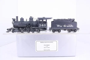On3 Messing Balboa D&RGW Denver & Rio Grande Western C-19 2-8-0 CP #340 Weathered - Bild 1 von 15