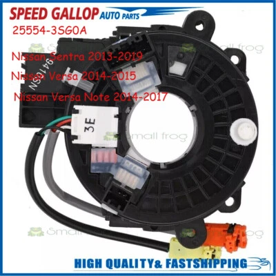 Muelle de reloj para Nissan Sentra 2013-2019 Nissan Versa & Versa Note 25554-3SG0A Foto 1 de 4