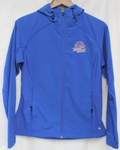 Boise State Broncos Logo Hooded Jacket Columbia Ladies University Full Zip - Picture 1 of 7