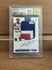 2020 National Treasures Immanuel Quickley RC Rookie Patch Auto RPA/99 BGS 8,5