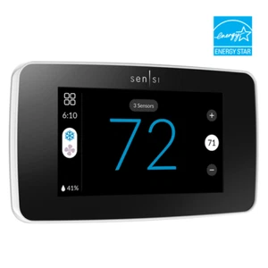 Termostato Emerson White-Rodgers 1F96U-42WF Sensi Touch Wi-Fi Pantalla Táctil Blanco - Imagen 1 de 6