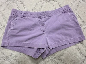J Crew Light Purple Shorts Size 12 - Picture 1 of 6