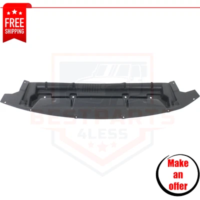 Front Lower Bumper Engine Cover Valance Air Deflector for 2010-2012 Ford Fusion - Image 1 of 4