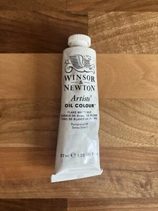 Winsor & Newton Artists’ Oil Paint Flake White Hue 37ml Tube Series 1* - Picture 1 of 4