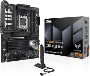 ASUS TUF Gaming X870-PLUS WiFi AMD AM5 X870 ATX Motherboard 16+2+1 80A SPS Power - Bild 1 von 16