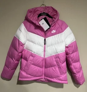 NWT Kids XL Nike Sportswear Synthetic-Fill Hooded Jacket Coat Pink DX1264 - Picture 1 of 4