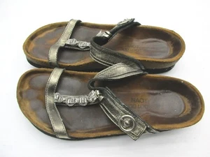 Naot A15 Size 38(8) Women's Casual Comfort Slip On Brown Sandals Israel Made - Picture 1 of 8