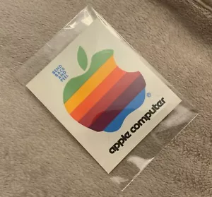 Vintage Apple Sticker aus den 80er Jahren BRANDNEU Ref.ap4 - Bild 1 von 3