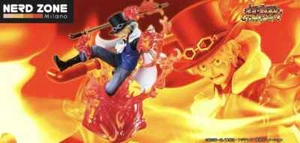 One Piece Sabo Extra Battle Fire Fist Rook Check Figuarts Zero - BANDAI - Foto 1 di 4