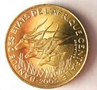 2003 Central Africain États 5 Francs - Au / UNC - Grand Pièce de Monnaie Bin Ppp