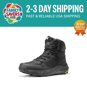 All-Day Comfort Tactical Boots for Men - Advanced Cushioning & Traction Design - Picture 1 of 10