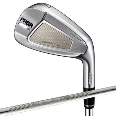 Black Friday New Sale PRGR IRONs 01 SpecSteel S #5,6,7,8,9,Pw 2025 From Japan - Image 1 of 4