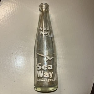 Rare VTG Sea Way Soda Pop Bottle 8 OZ Coca Cola Bottling Company Canton Ohio - Picture 1 of 8
